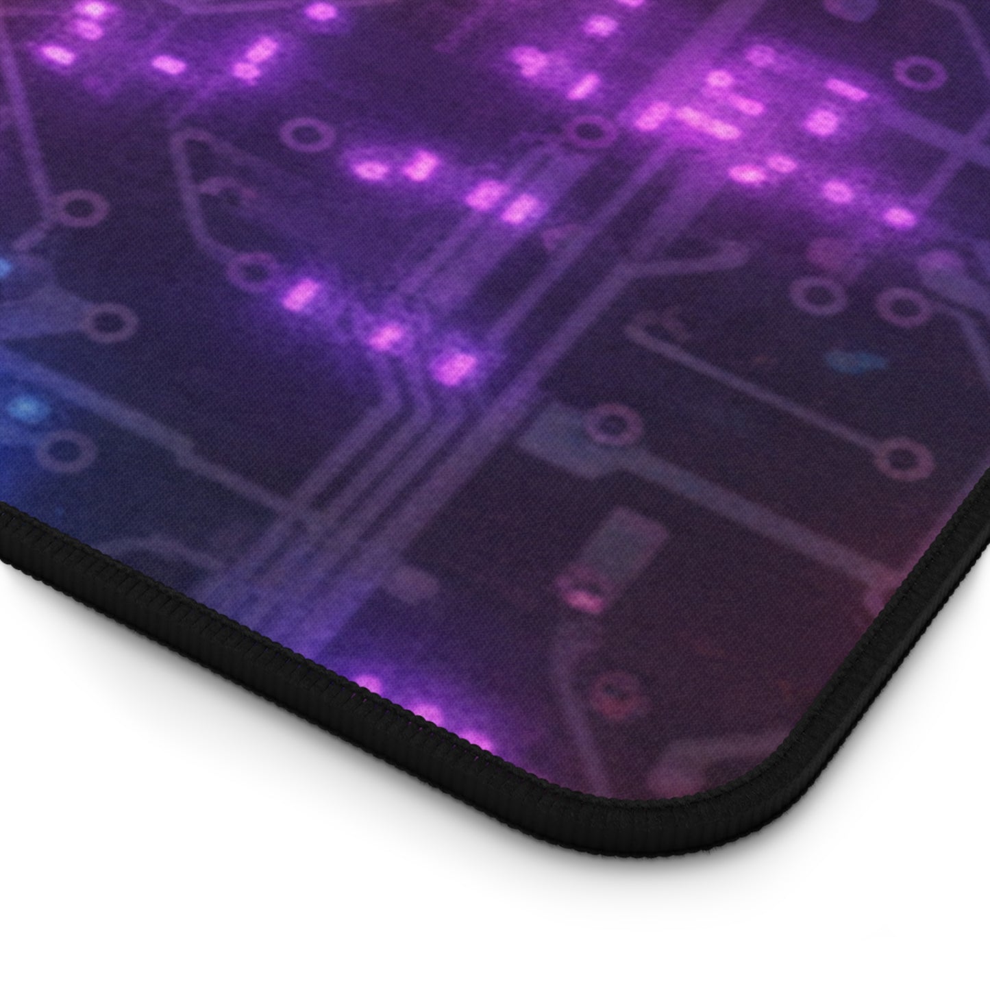 Large Gaming Mouse Pad – Premium Mouse Pad & Tech Accessory for Home & Office, Premium Desk Mat, Gaming Mouse Pad, Non-slip, Rainbow Circuit Desk Mat — RGB Tech Gamer Mouse Pad