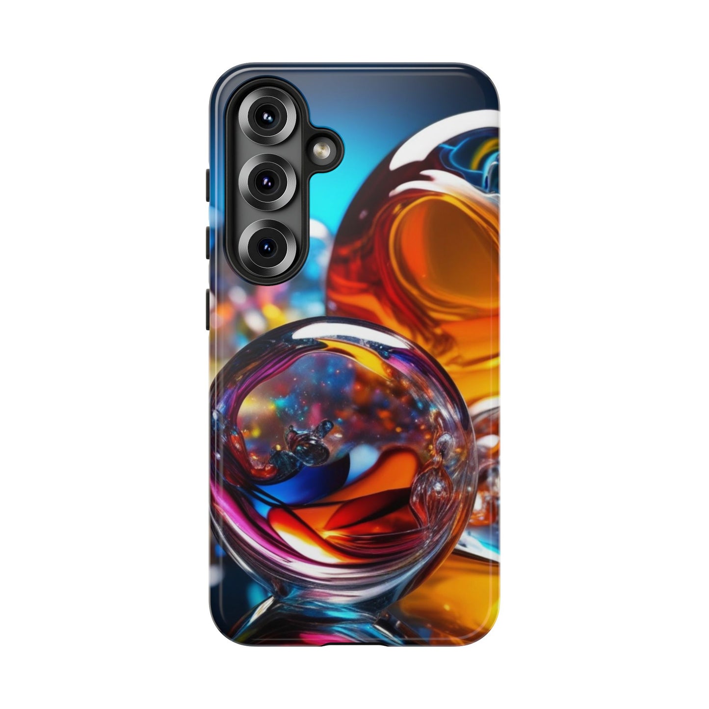 Tough Case Phone Case for  Samsung Galaxy S25/S24 – Dual Layer, Matte/Glossy Finish, Wireless Charging Compatible