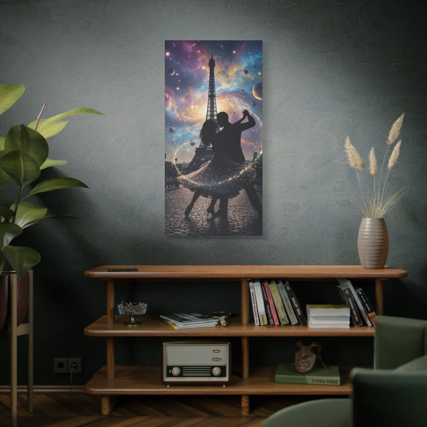 Canvas Print – Modern Wall Art, Matte Canvas, Ready to Hang, Home & Office Décor, Modern Wall Décor, Romantic Paris Dance Canvas Print — Couple Wall Art, Canvas Wall Decor