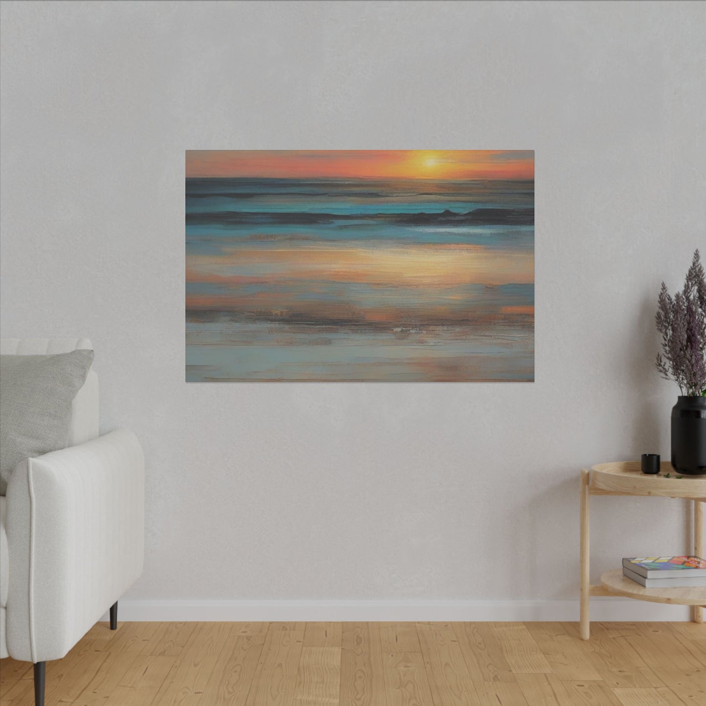 Abstract Art Canvas Print – Modern Wall Art, Digital Artwork, Matte Canvas, Ready to Hang, Home & Office Décor, Modern Wall Décor