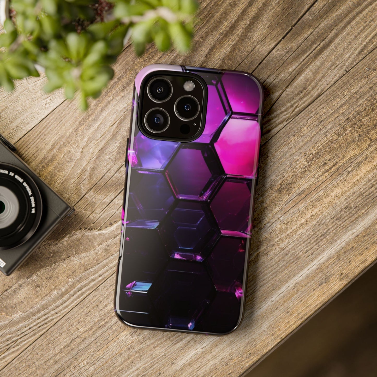 iPhone Tough Case Phone Case for iPhone 14\15\16 – Dual Layer, Matte/Glossy Finish, Wireless Charging Compatible