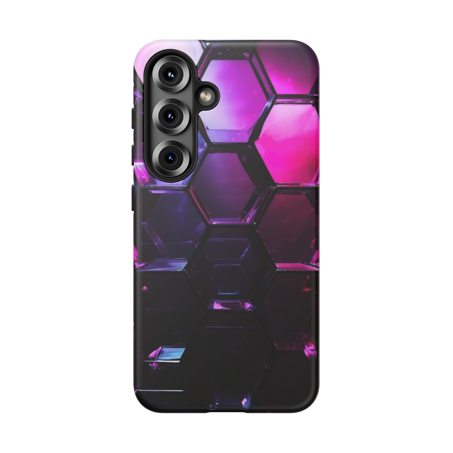 Tough Case Phone Case for Samsung Galaxy S25/S24 – Dual Layer, Matte/Glossy Finish, Wireless Charging Compatible