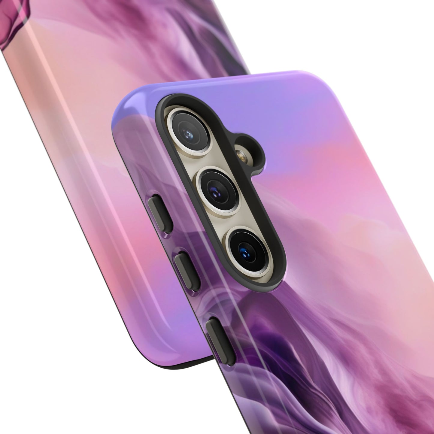 Tough Case Phone Case for Samsung Galaxy S25/S24 – Dual Layer, Matte/Glossy Finish, Wireless Charging Compatible