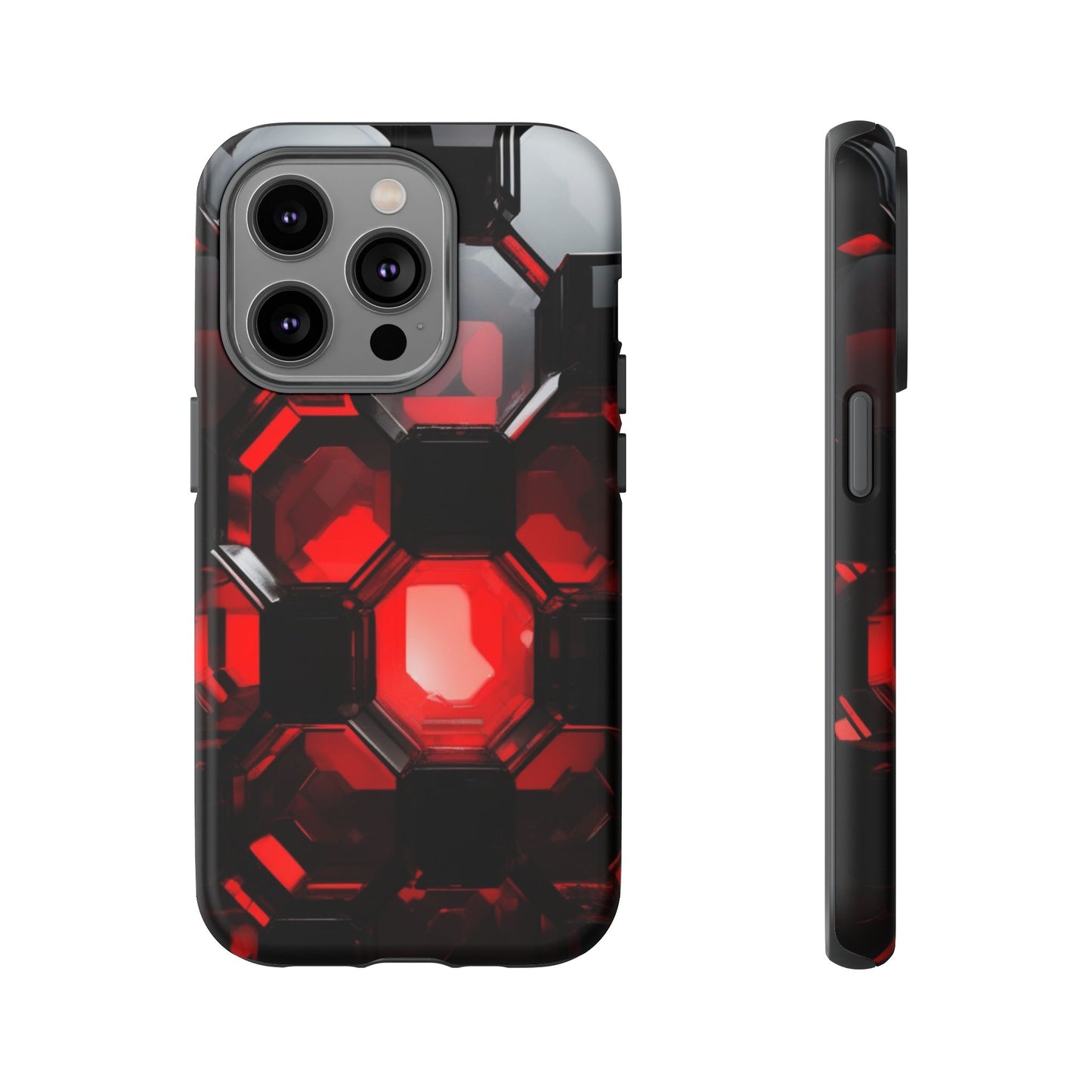 iPhone Tough Case Phone Case for iPhone 14\15\16\17 – Dual Layer, Matte/Glossy Finish, Wireless Charging Compatible