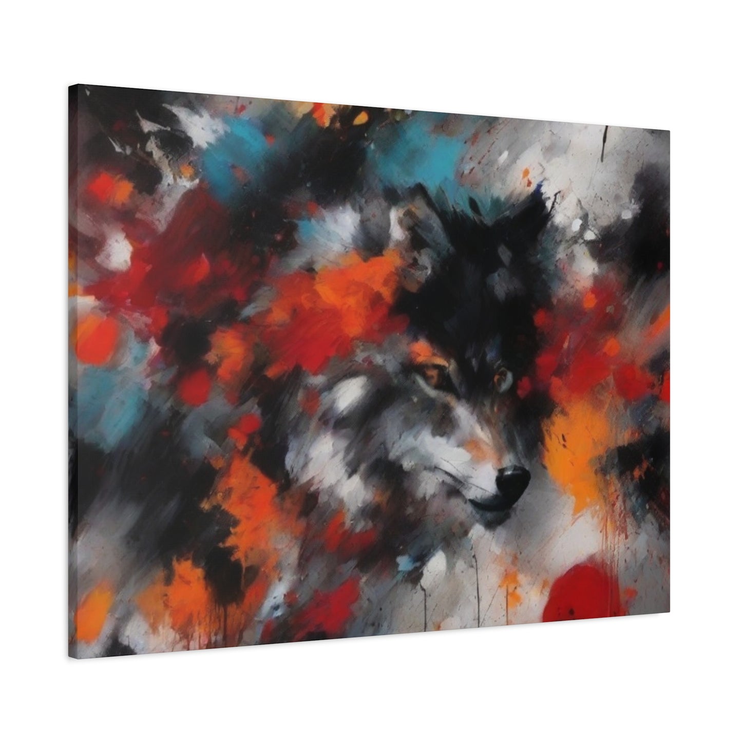 Abstract Art Canvas Print – Modern Wall Art, Digital Artwork, Matte Canvas, Ready to Hang, Home & Office Décor, Modern Wall Décor