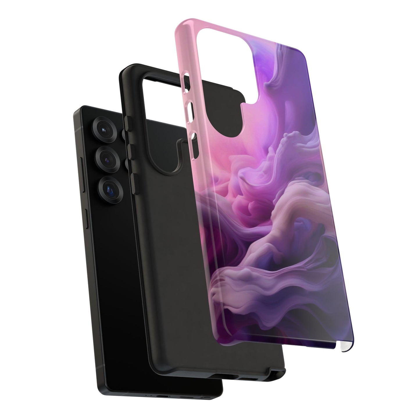 Tough Case Phone Case for Samsung Galaxy S25/S24 – Dual Layer, Matte/Glossy Finish, Wireless Charging Compatible