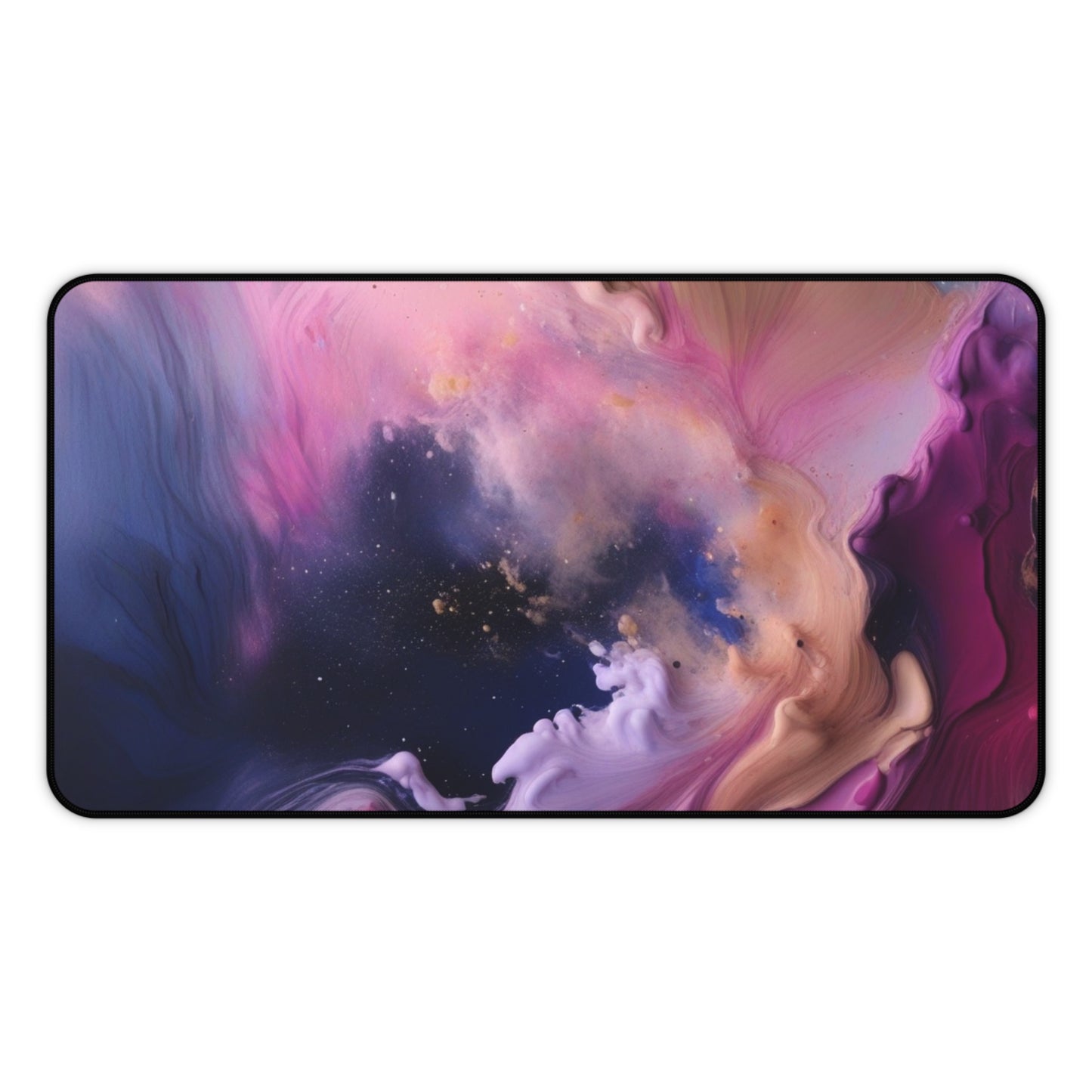 Large Gaming Mouse Pad – Premium Mouse Pad & Tech Accessory for Home & Office, Premium Desk Mat, Gaming Mouse Pad, Non-slip, Cosmic Abstract Desk Mat - Colorful Galaxy Design for Home Office & Gaming