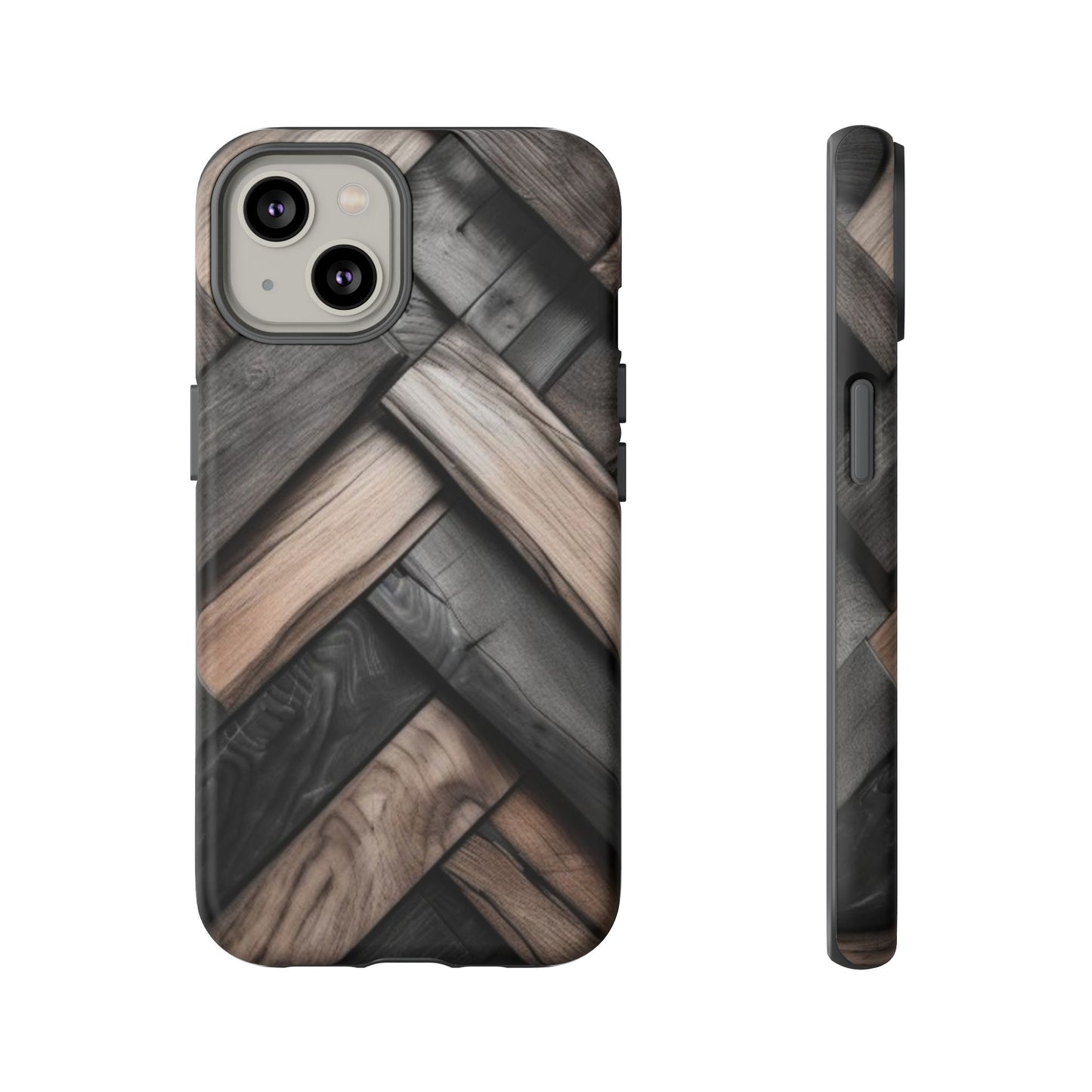 iPhone Tough Case Phone Case for iPhone 14\15\16 – Dual Layer, Matte/Glossy Finish, Wireless Charging Compatible