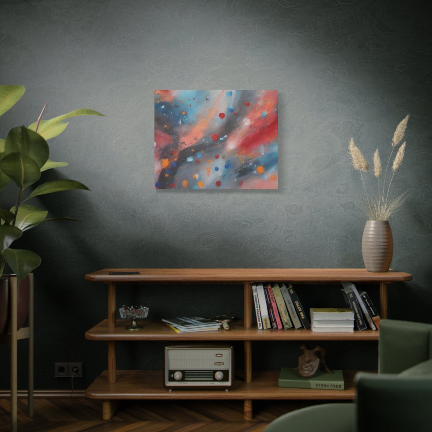 Abstract Art Canvas Print – Modern Wall Art, Digital Artwork, Matte Canvas, Ready to Hang, Home & Office Décor, Modern Wall Décor