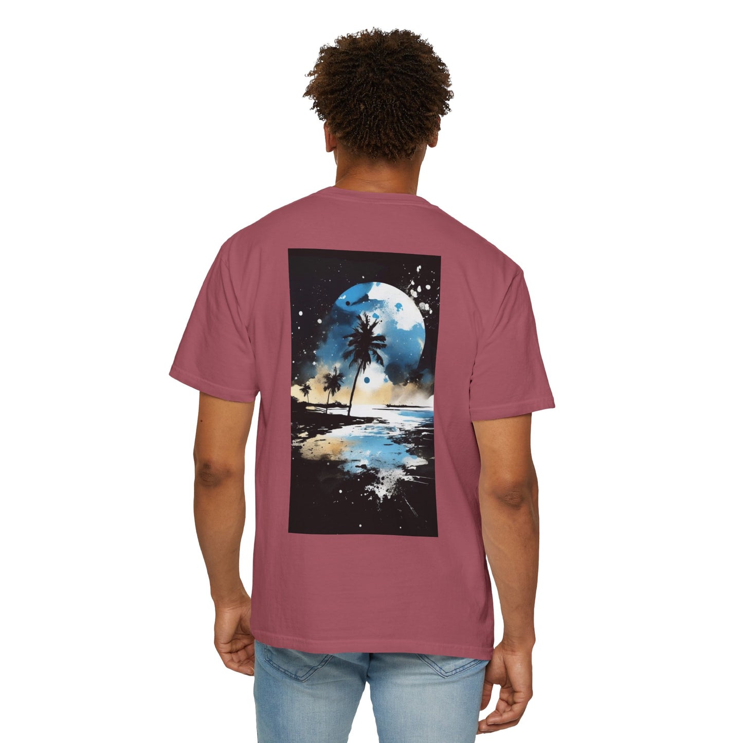 Siiuno Tropical T-Shirt, Casual Summer Wear, Beach Vacation Top, Gift for Nature Lovers, Eco-Friendly Fashion