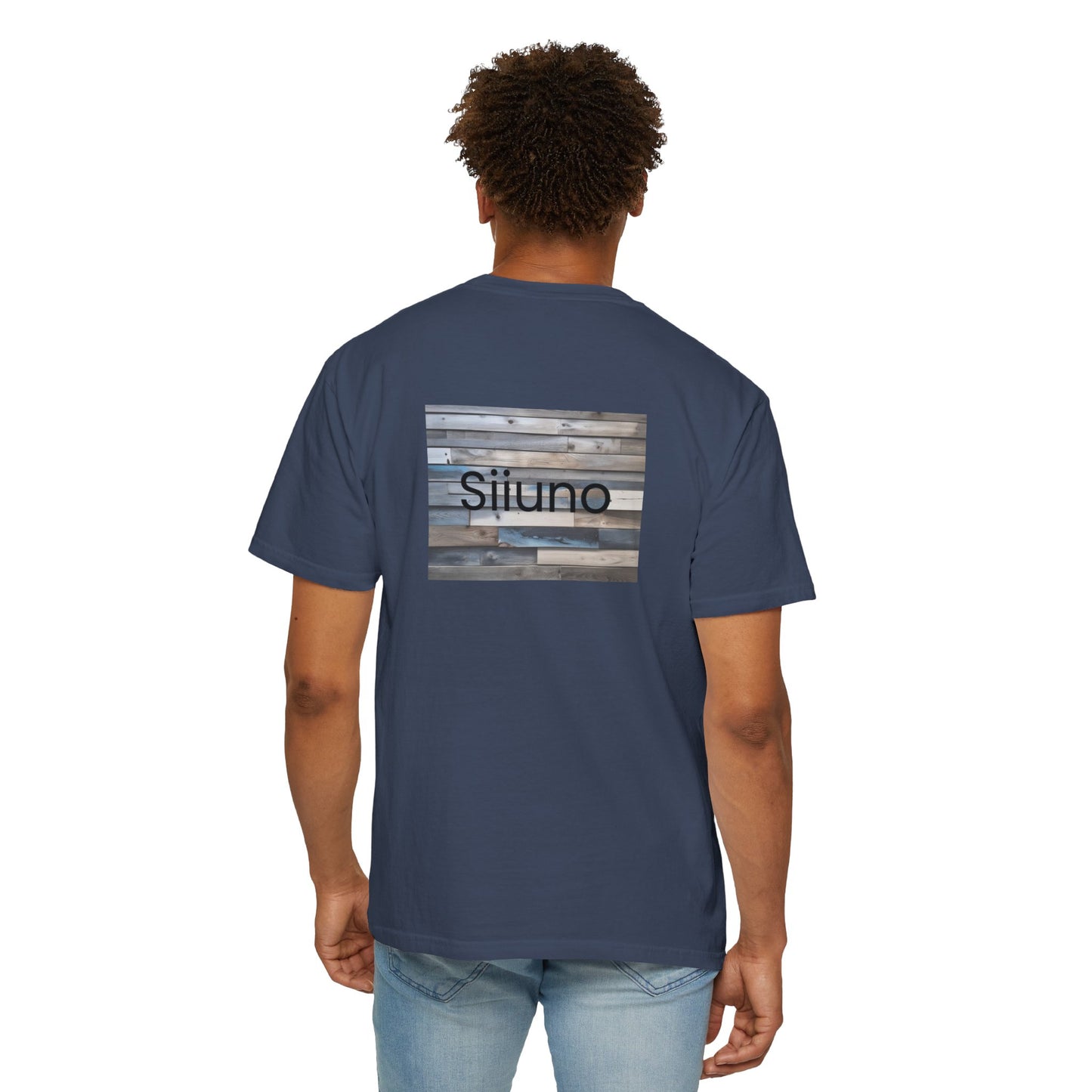 Garment-Dyed T-Shirt with Unique Design, Casual Tee, Vintage-Inspired Shirt, Everyday Wear, Stylish Summer Top