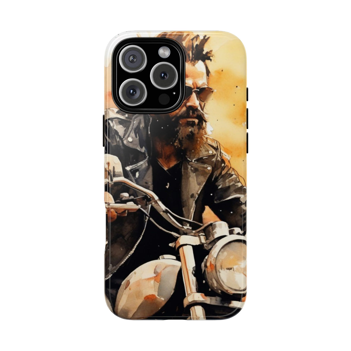 iPhone Tough Case Phone Case for iPhone 14\15\16 – Dual Layer, Matte/Glossy Finish, Wireless Charging Compatible