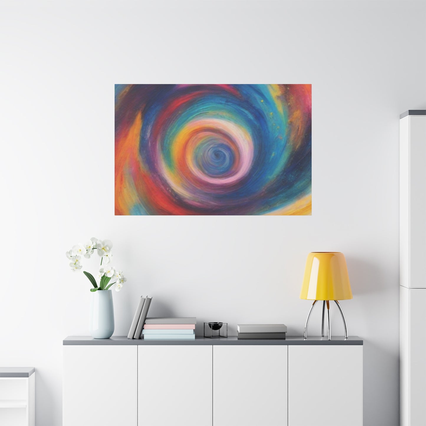 Abstract Art Canvas Print – Modern Wall Art, Digital Artwork, Matte Canvas, Ready to Hang, Home & Office Décor, Modern Wall Décor