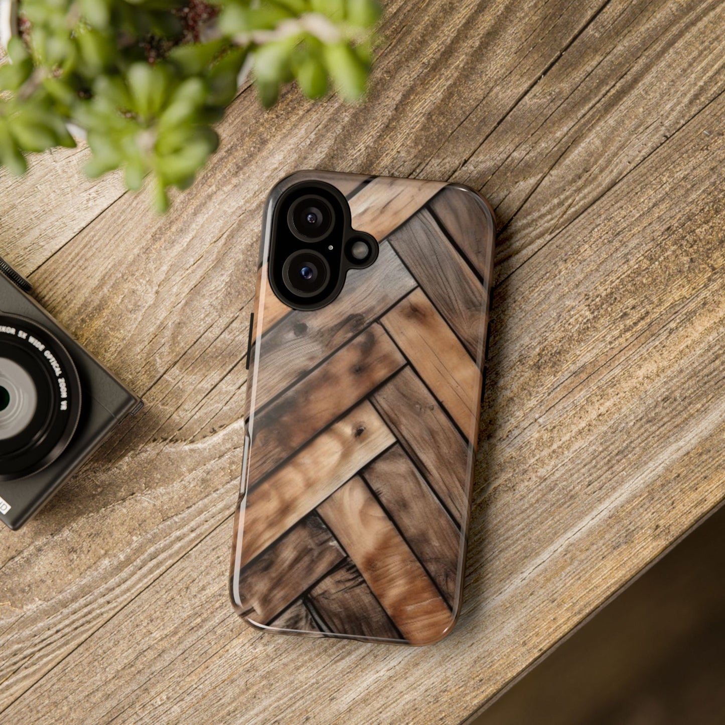 Tough Case Phone Case for iPhone 16/16 Plus/16 Pro/ 16 Pro Max – Dual Layer, Matte/Glossy Finish, Wireless Charging Compatible