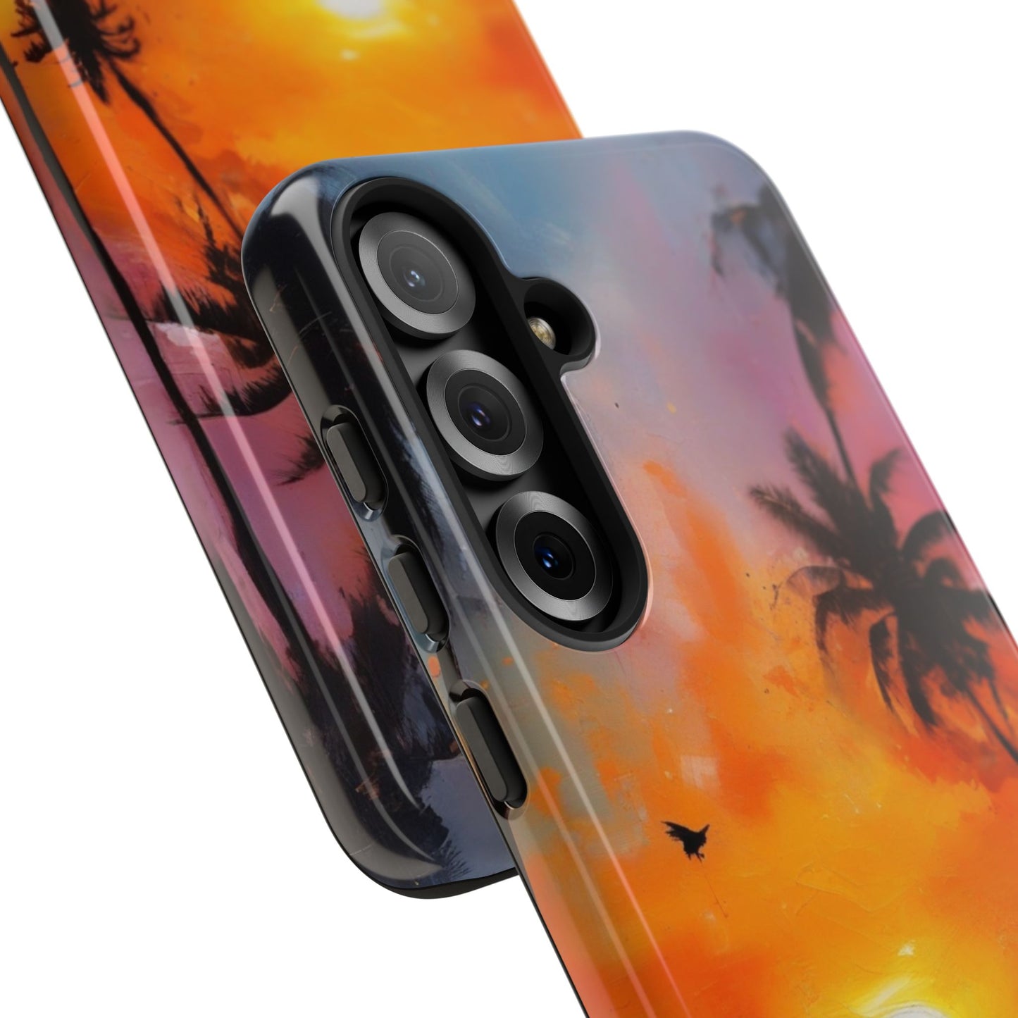 Tough Case Phone Case for Samsung Galaxy S25/S24 – Dual Layer, Matte/Glossy Finish, Wireless Charging Compatible