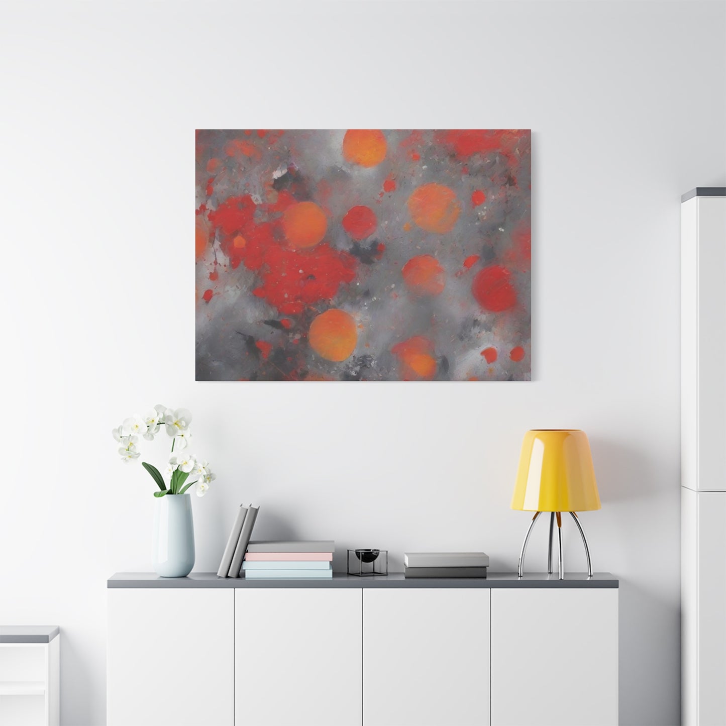 Abstract Art Canvas Print – Modern Wall Art, Digital Artwork, Matte Canvas, Ready to Hang, Home & Office Décor, Modern Wall Décor