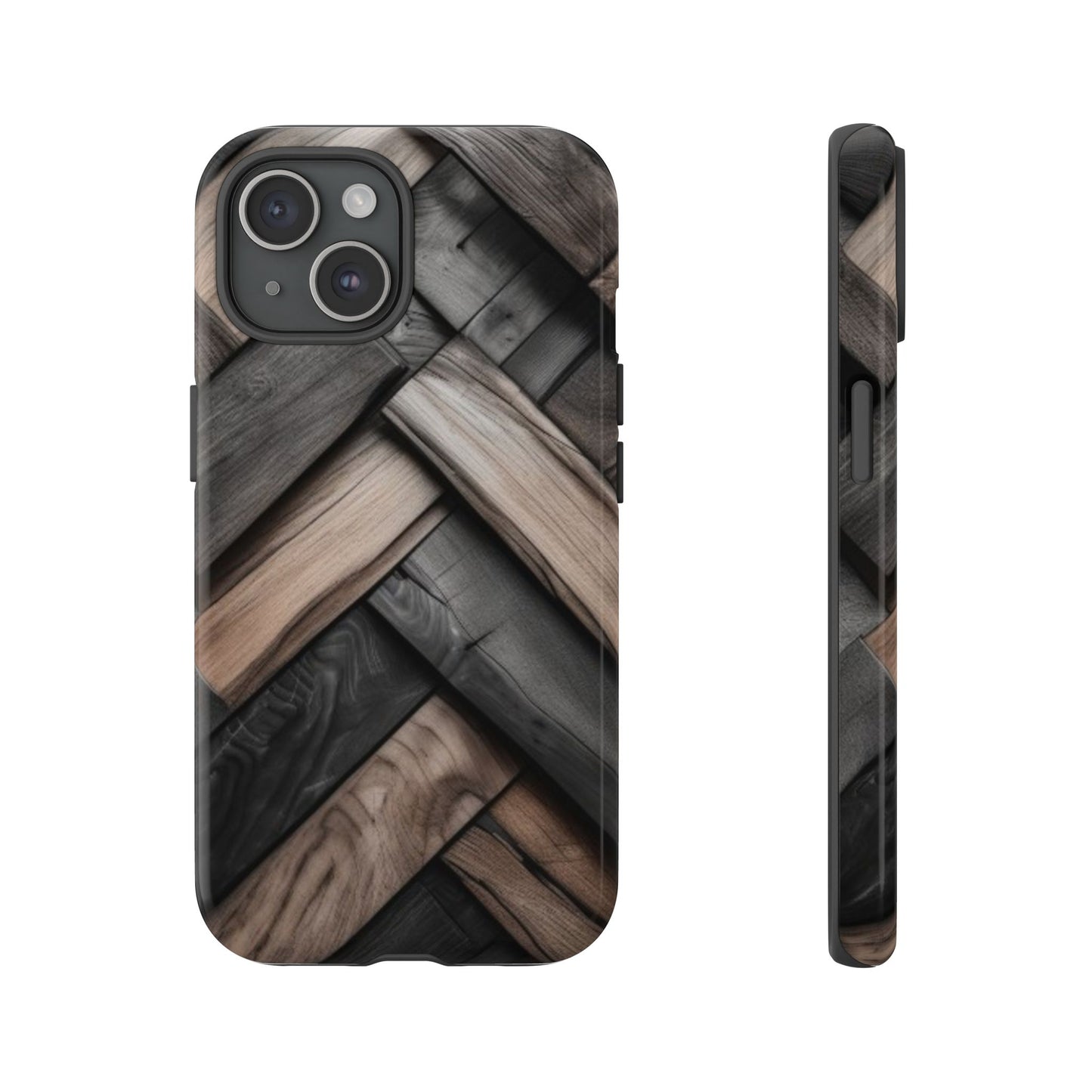 iPhone Tough Case Phone Case for iPhone 14\15\16 – Dual Layer, Matte/Glossy Finish, Wireless Charging Compatible