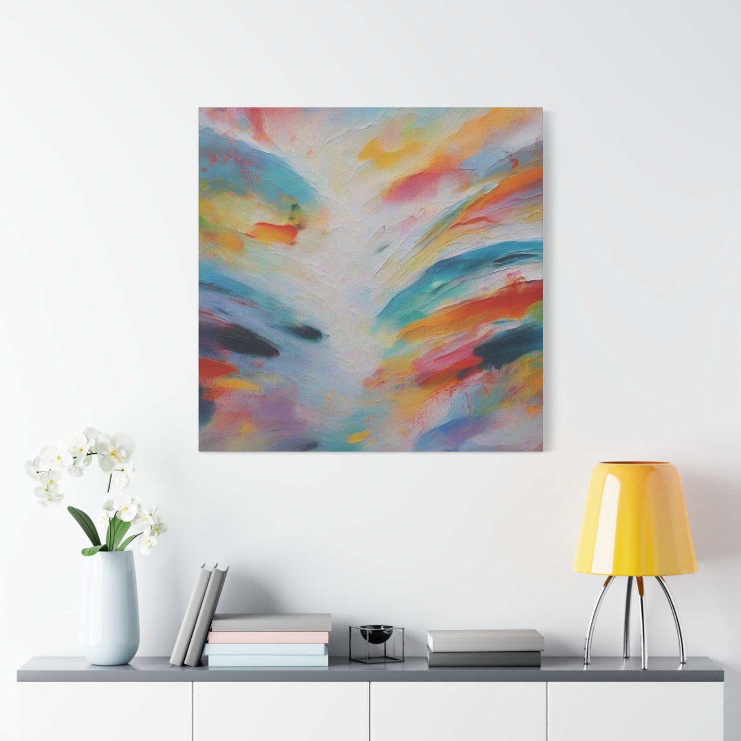 Abstract Art Canvas Print – Modern Wall Art, Digital Artwork, Matte Canvas, Ready to Hang, Home & Office Décor, Modern Wall Décor