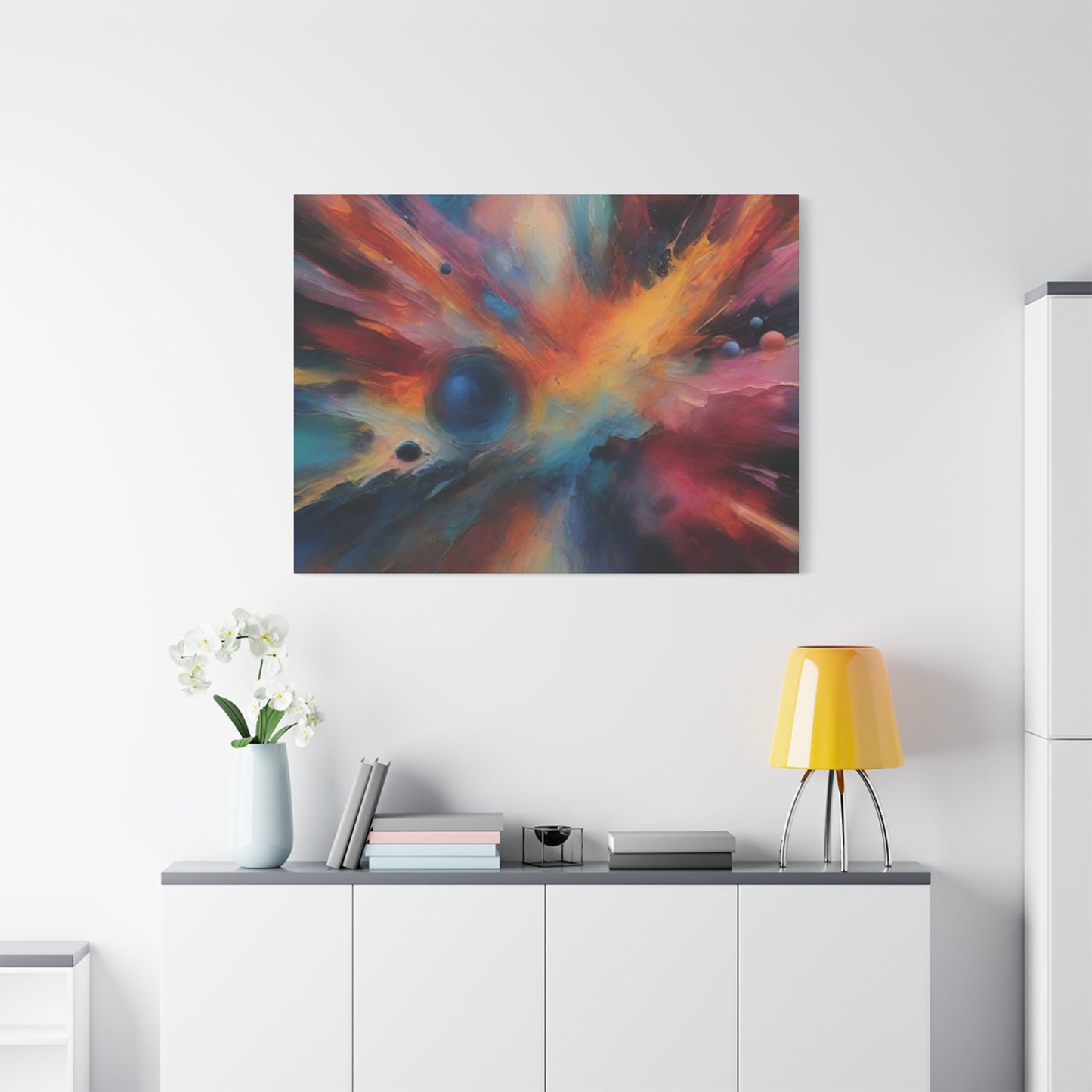 Abstract Art Canvas Print – Modern Wall Art, Digital Artwork, Matte Canvas, Ready to Hang, Home & Office Décor, Modern Wall Décor