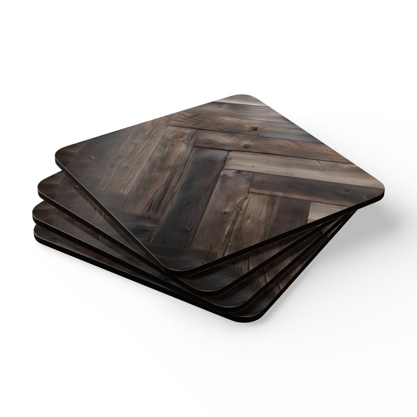 Rustic Corkwood Coaster Set - Perfect for Home Decor & Hostess Gifts