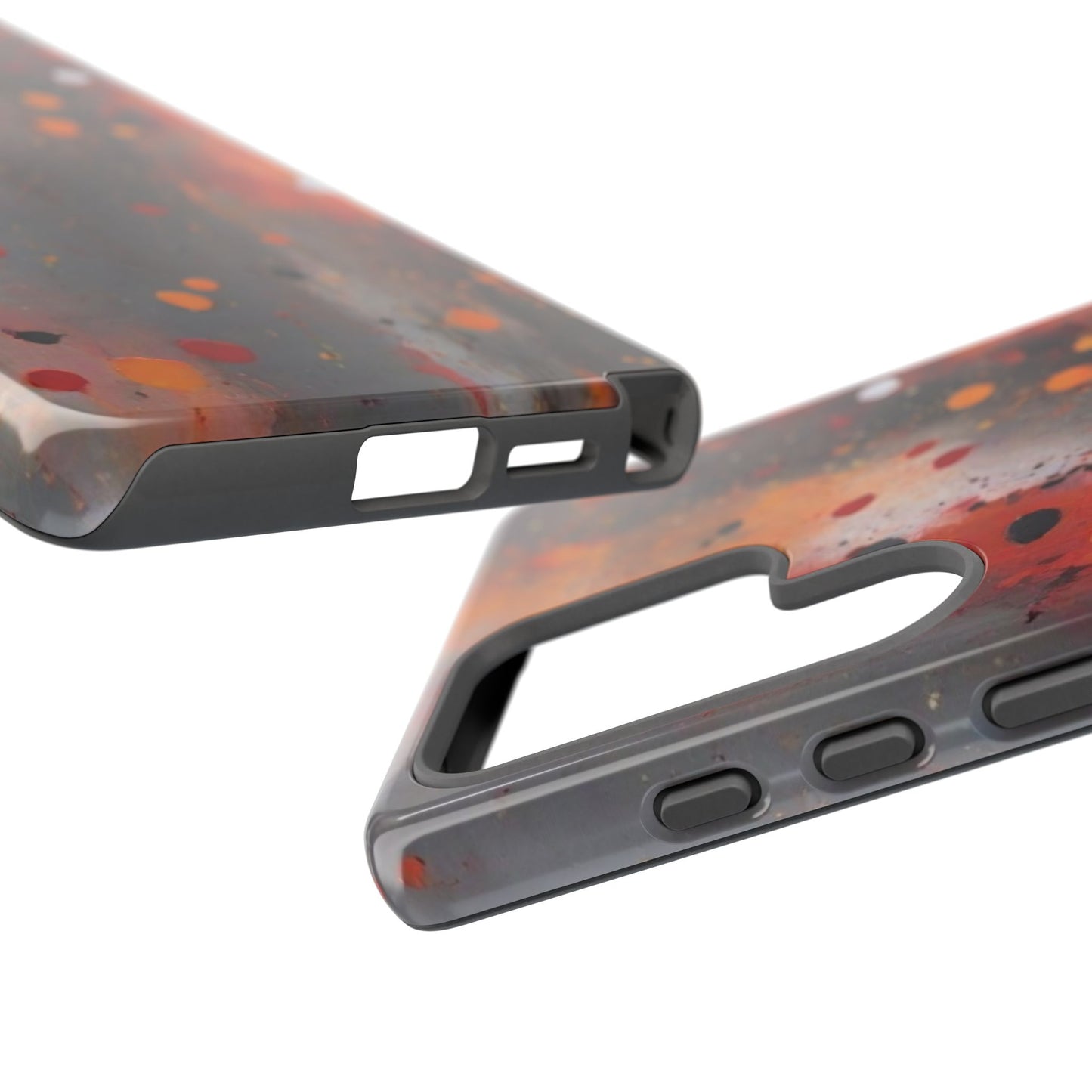 Tough Case Phone Case for Samsung Galaxy S25/S24 – Dual Layer, Matte/Glossy Finish, Wireless Charging Compatible