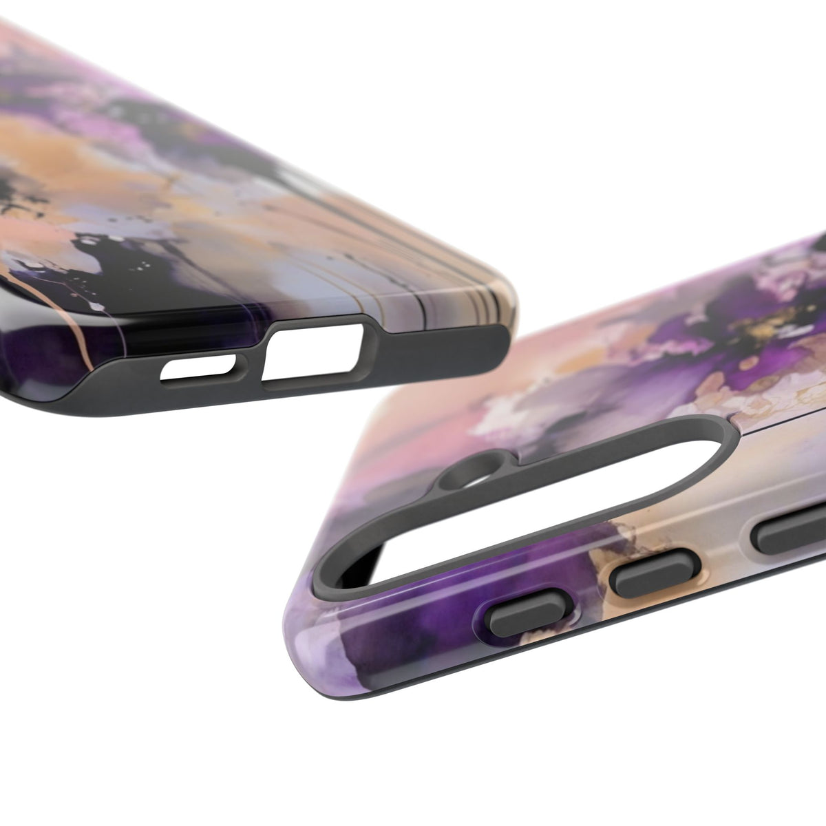 Tough Case Phone Case for Samsung Galaxy S25/S24 – Dual Layer, Matte/Glossy Finish, Wireless Charging Compatible