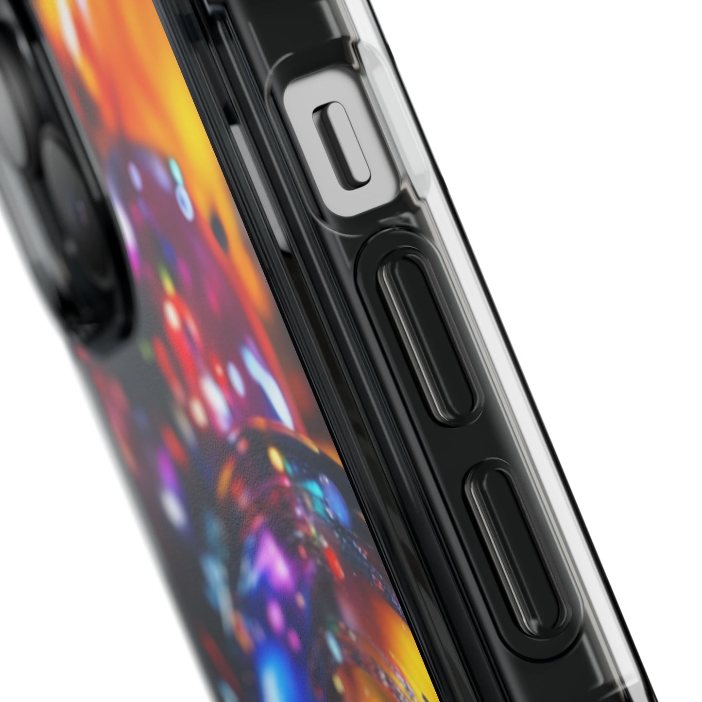 Magnetic Phone Case for iPhone 16/15/14 | Stylish Clear Impact Case, Trendy Protection for iPhone, Unique Gifts for Tech Lovers, Modern Aesthetic
