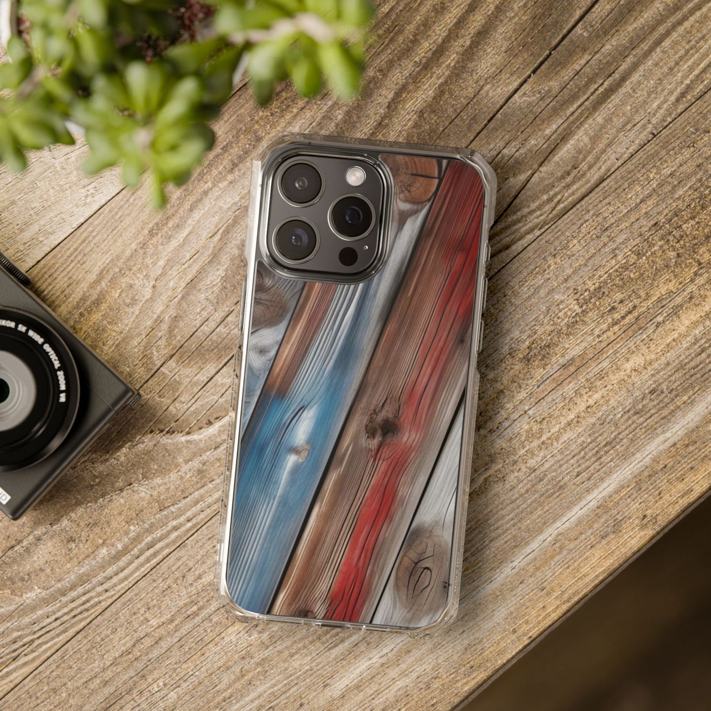 Magnetic Clear Impact Case for iPhone 16/15/14, Protective Cover for Phone, Gift for Him or Her, Eco-Friendly Phone Accessory