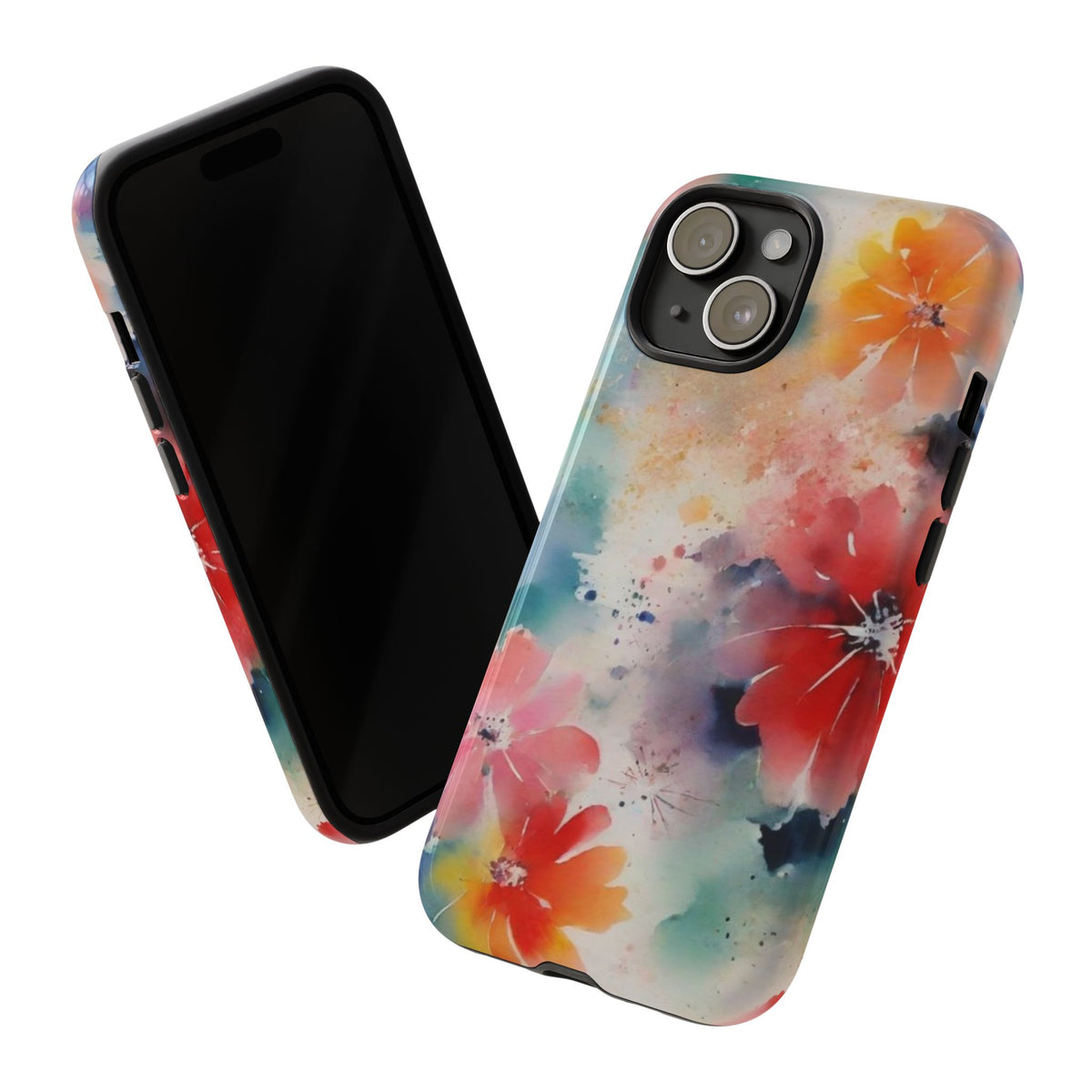 iPhone Tough Case Phone Case for iPhone 17\16\15\14\13 – Dual Layer, Matte/Glossy Finish, Wireless Charging Compatible