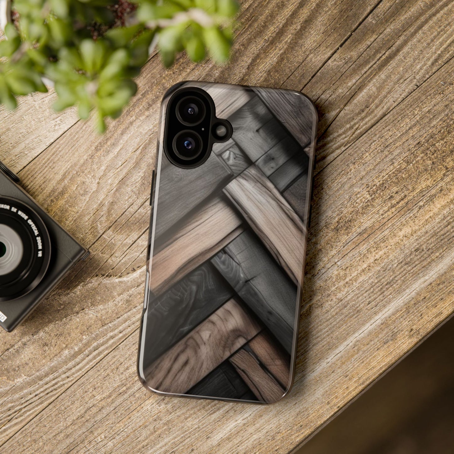 iPhone Tough Case Phone Case for iPhone 14\15\16 – Dual Layer, Matte/Glossy Finish, Wireless Charging Compatible