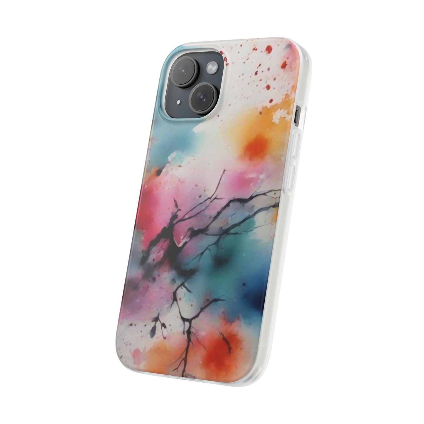 Flexi Clear TPU Case for iPhone 16/15 & Samsung Galaxy S25 – Slim, Lightweight, Wireless Charging Compatible