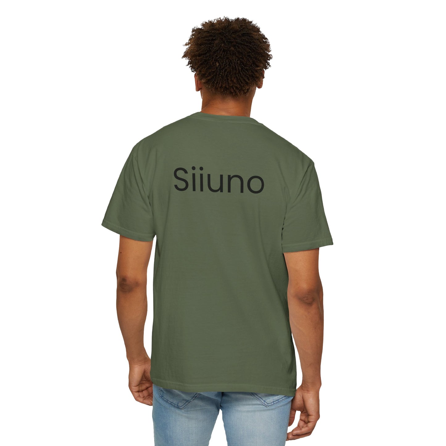 Siiuno Garment-Dyed T-shirt for Everyday Comfort, Unisex Tee for Casual Wear, Gift for Friends, Relaxed Style Tee, Versatile Summer Top