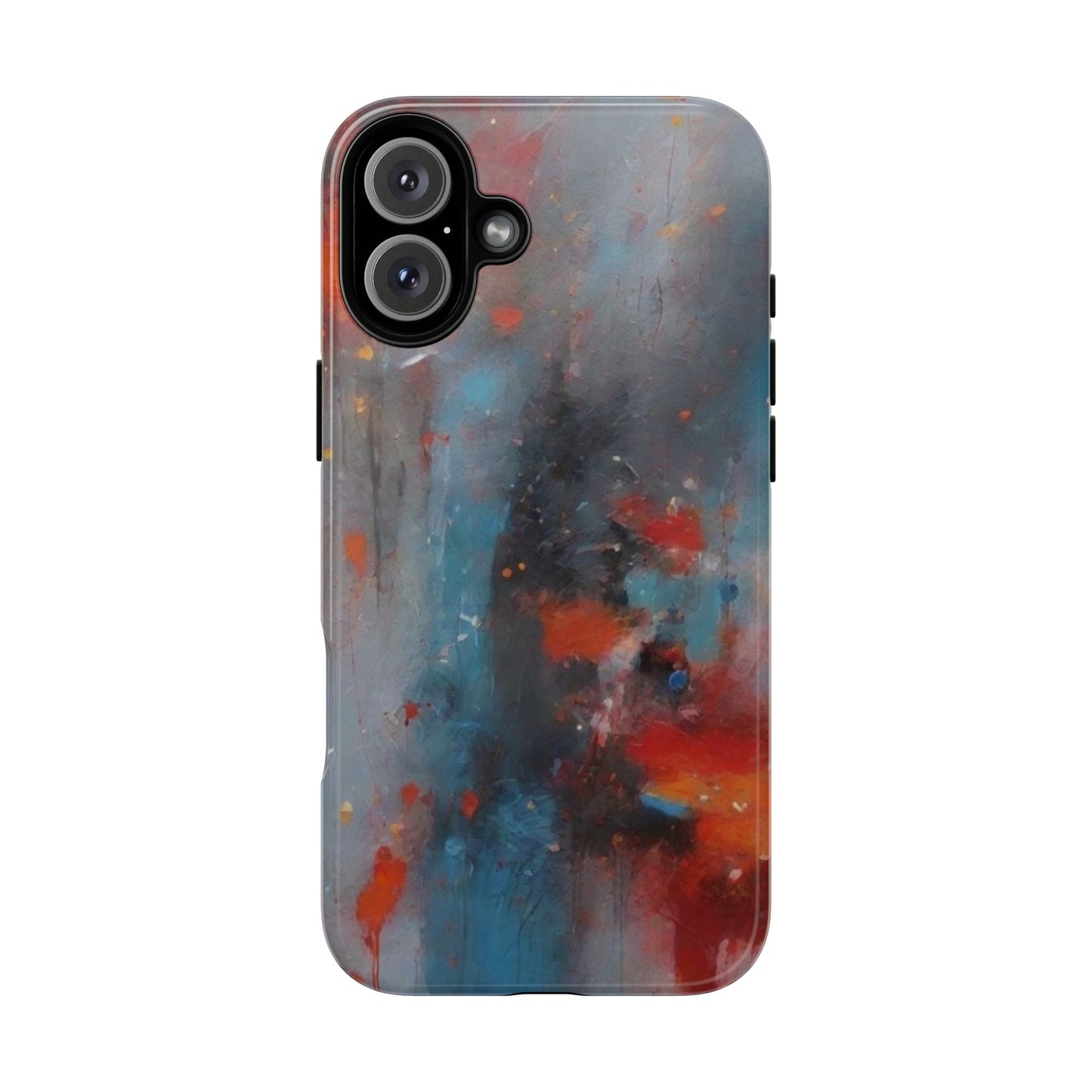 iPhone Tough Case Phone Case for iPhone 14\15\16 – Dual Layer, Matte/Glossy Finish, Wireless Charging Compatible