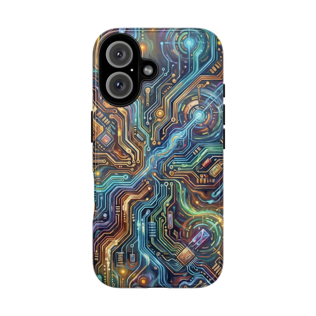 iPhone Tough Cases Phone Cases for iPhone 14\15\16\17\18 – Dual Layer, Matte/Glossy Finish, Wireless Charging Compatible.