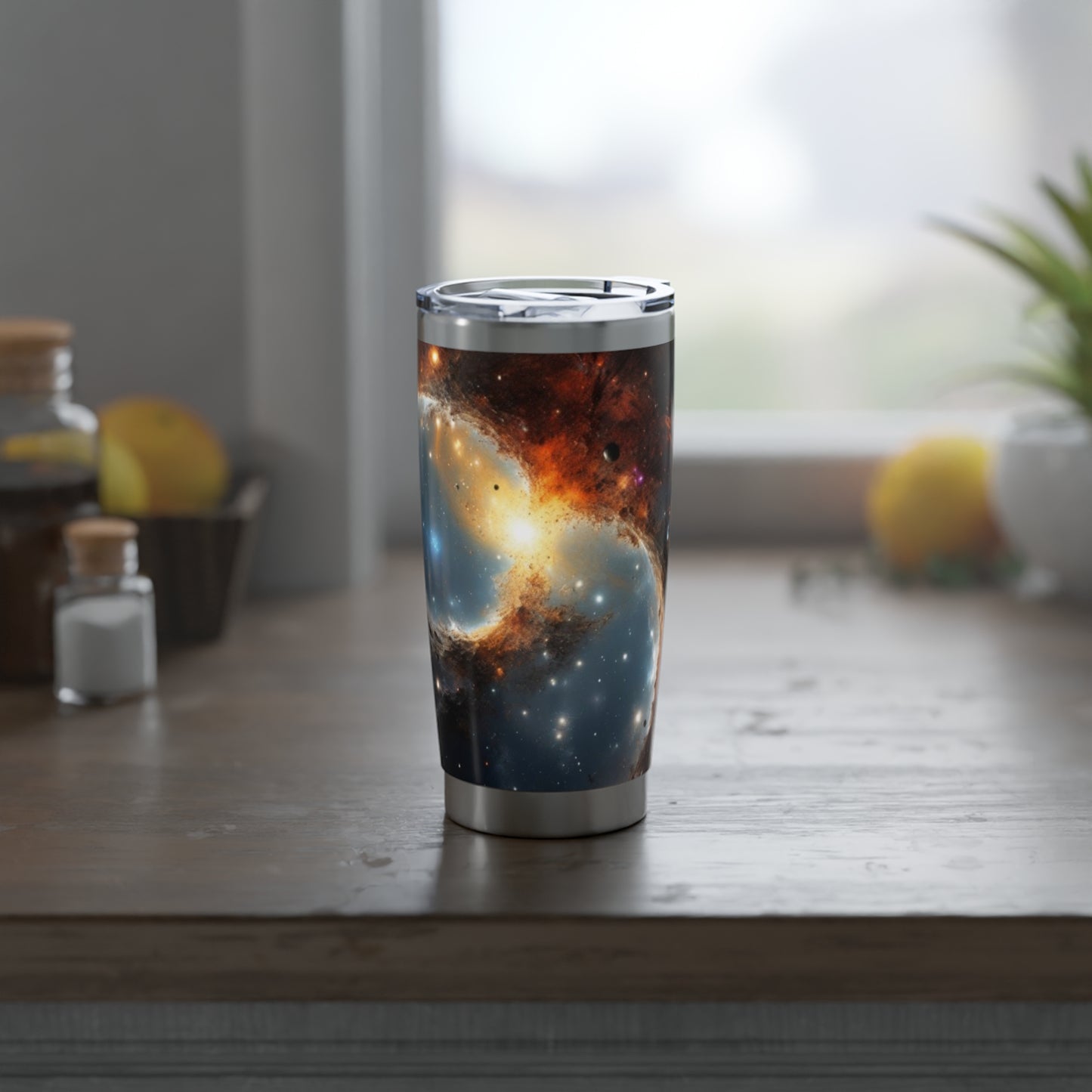 Vagabond 20oz Tumbler - Insulated Stainless Steel Travel Tumbler, Spill-Resistant, Double-Wall, Car Cup Holder Friendly