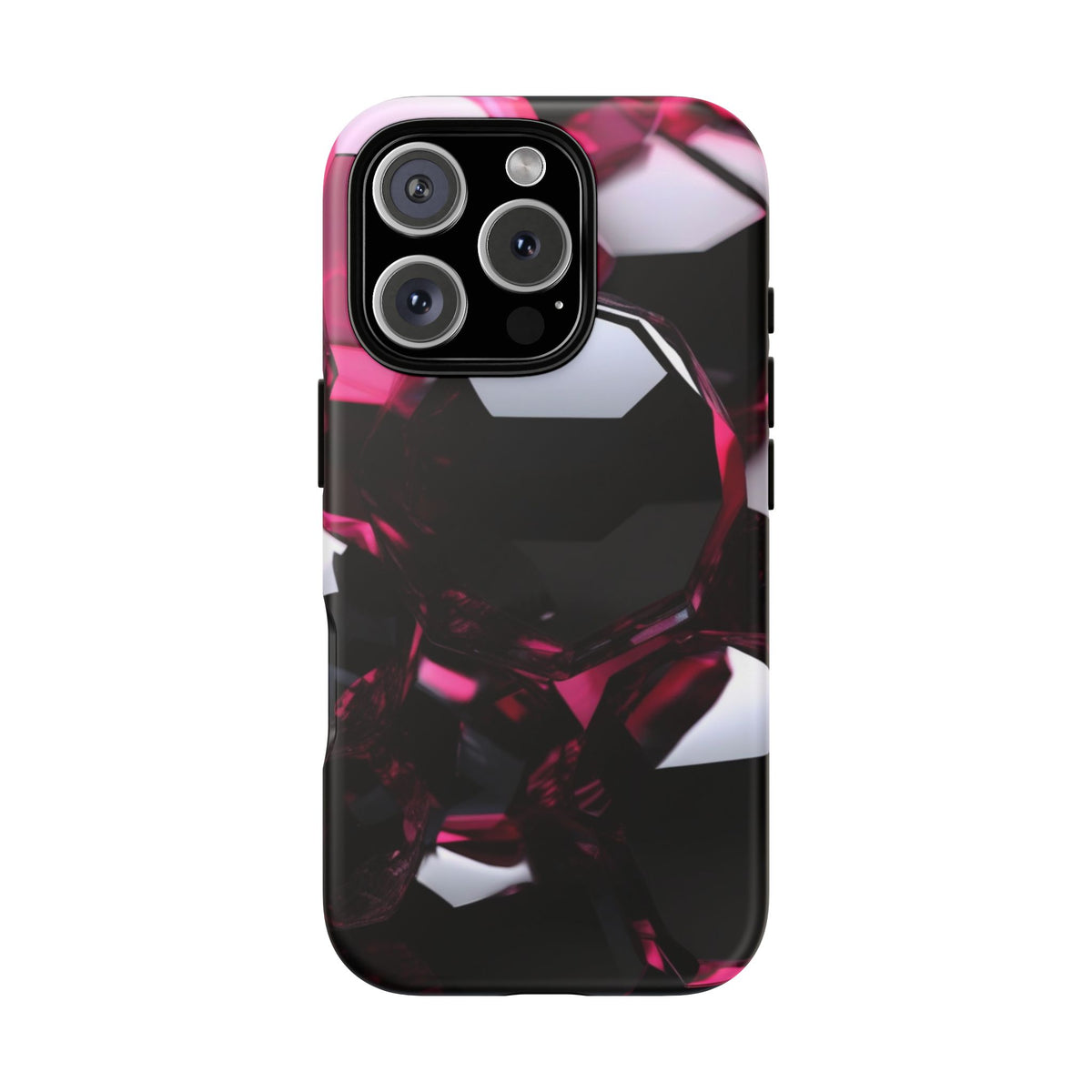 iPhone Tough Case Phone Case for iPhone 14\15\16\17 – Dual Layer, Matte/Glossy Finish, Wireless Charging Compatible