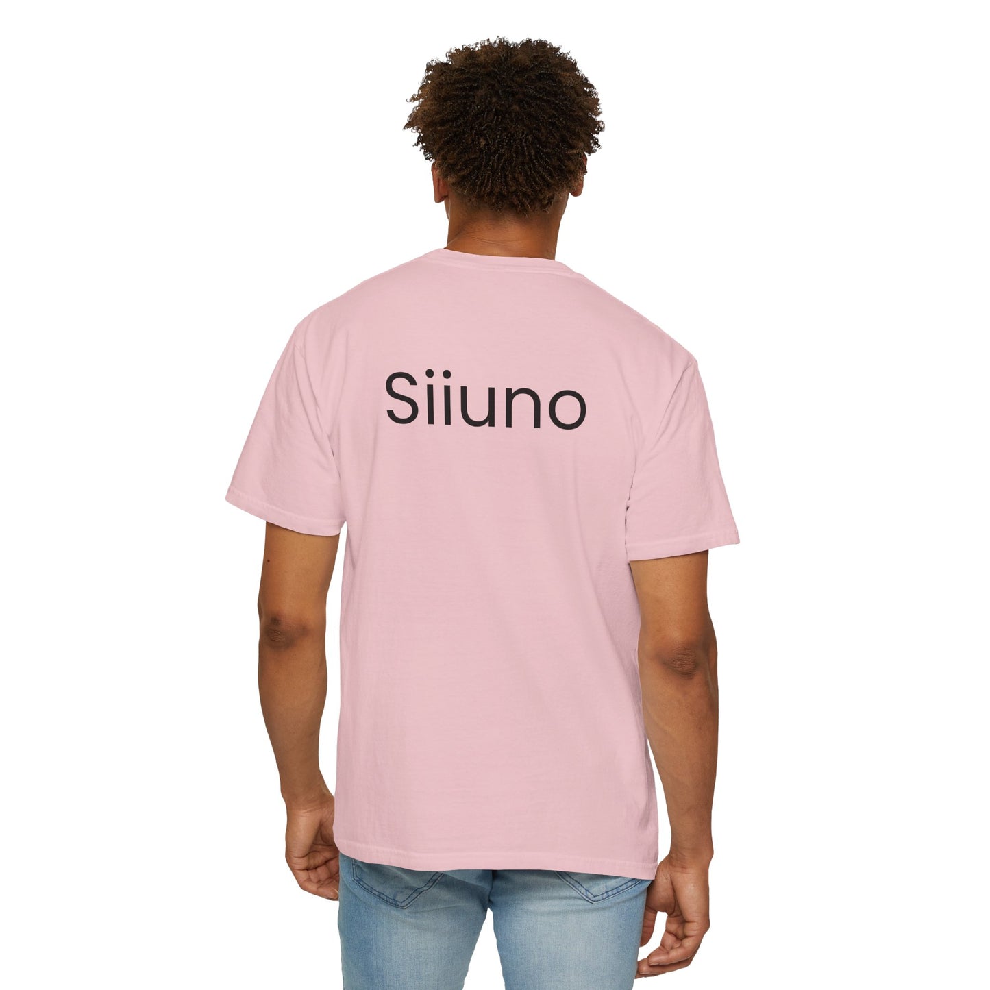 Siiuno Garment-Dyed T-shirt for Everyday Comfort, Unisex Tee for Casual Wear, Gift for Friends, Relaxed Style Tee, Versatile Summer Top