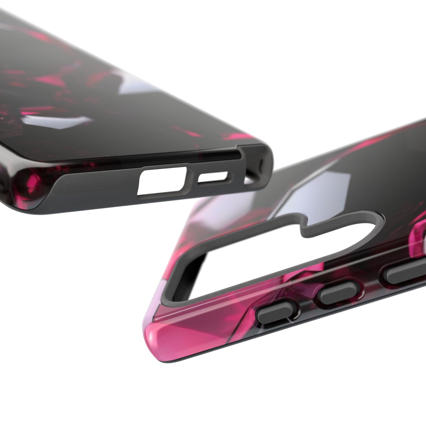 Tough Case Phone Case for Samsung Galaxy S25/S24 – Dual Layer, Matte/Glossy Finish, Wireless Charging Compatible