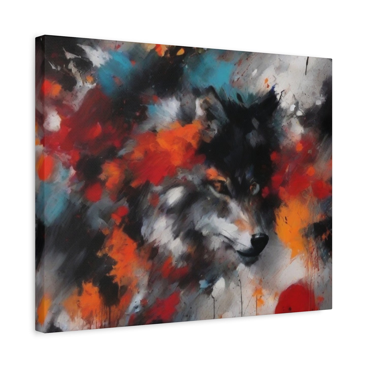 Abstract Art Canvas Print – Modern Wall Art, Digital Artwork, Matte Canvas, Ready to Hang, Home & Office Décor, Modern Wall Décor