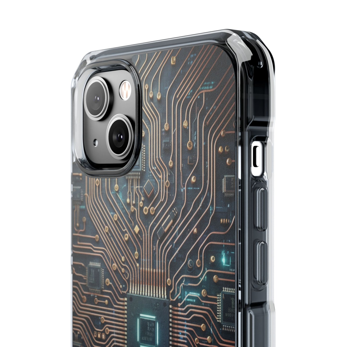Magnetic Impact Phone Case for iPhone 17/16/15/14. Magnetic Impact Phone Case — Cyber Circuit Design