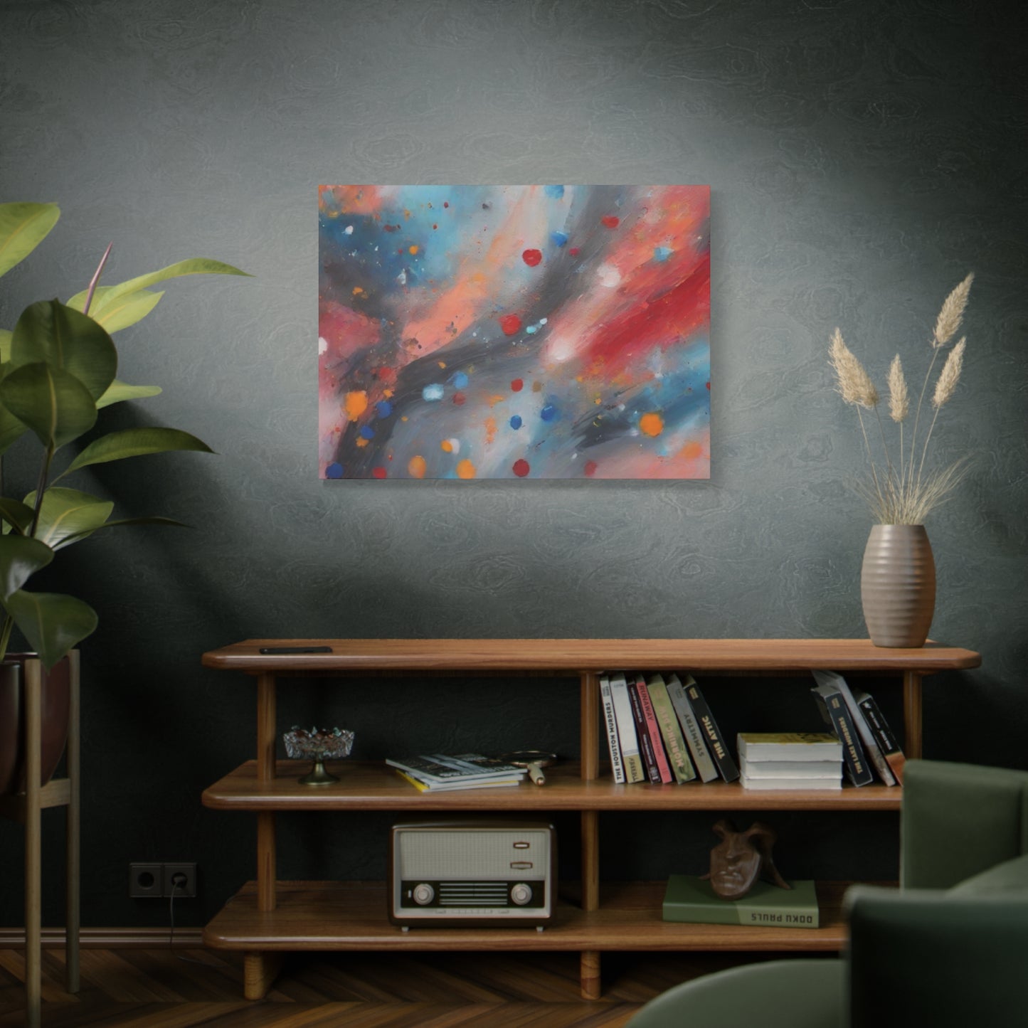 Abstract Art Canvas Print – Modern Wall Art, Digital Artwork, Matte Canvas, Ready to Hang, Home & Office Décor, Modern Wall Décor