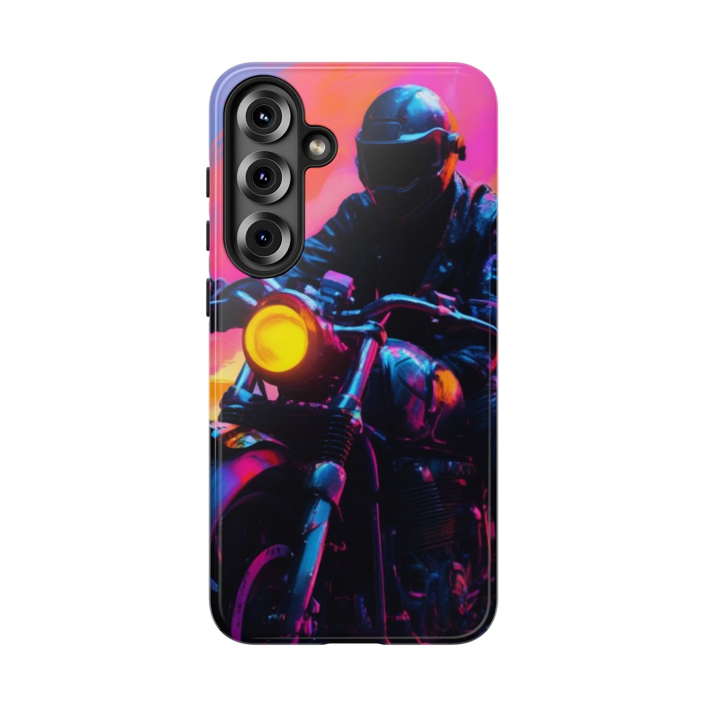 Tough Cases Phone Cases for Samsung Galaxy S25/S24/S23 – Dual Layer, Matte/Glossy Finish, Wireless Charging Compatible