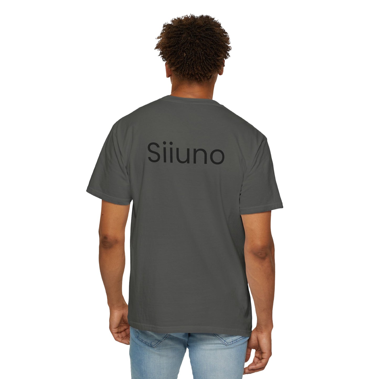 Siiuno Garment-Dyed T-shirt for Everyday Comfort, Unisex Tee for Casual Wear, Gift for Friends, Relaxed Style Tee, Versatile Summer Top