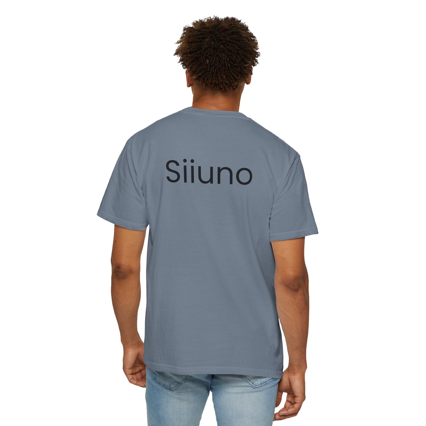 Siiuno Garment-Dyed T-shirt for Everyday Comfort, Unisex Tee for Casual Wear, Gift for Friends, Relaxed Style Tee, Versatile Summer Top