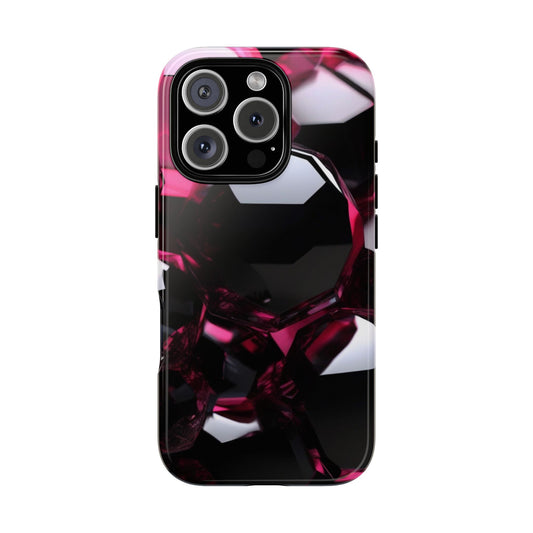 iPhone Tough Case Phone Case for iPhone 14\15\16 – Dual Layer, Matte/Glossy Finish, Wireless Charging Compatible