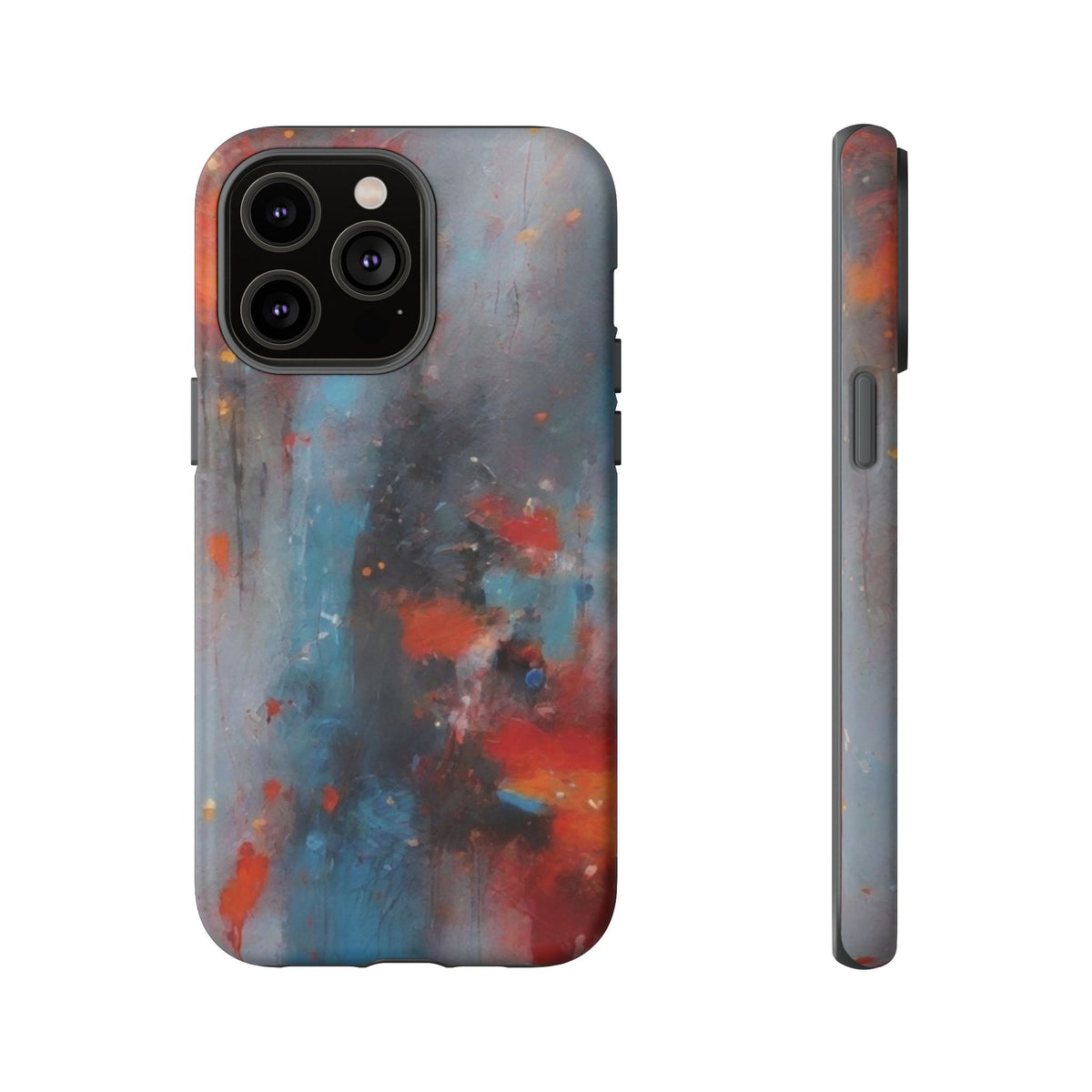 iPhone Tough Case Phone Case for iPhone 14\15\16\17 – Dual Layer, Matte/Glossy Finish, Wireless Charging Compatible