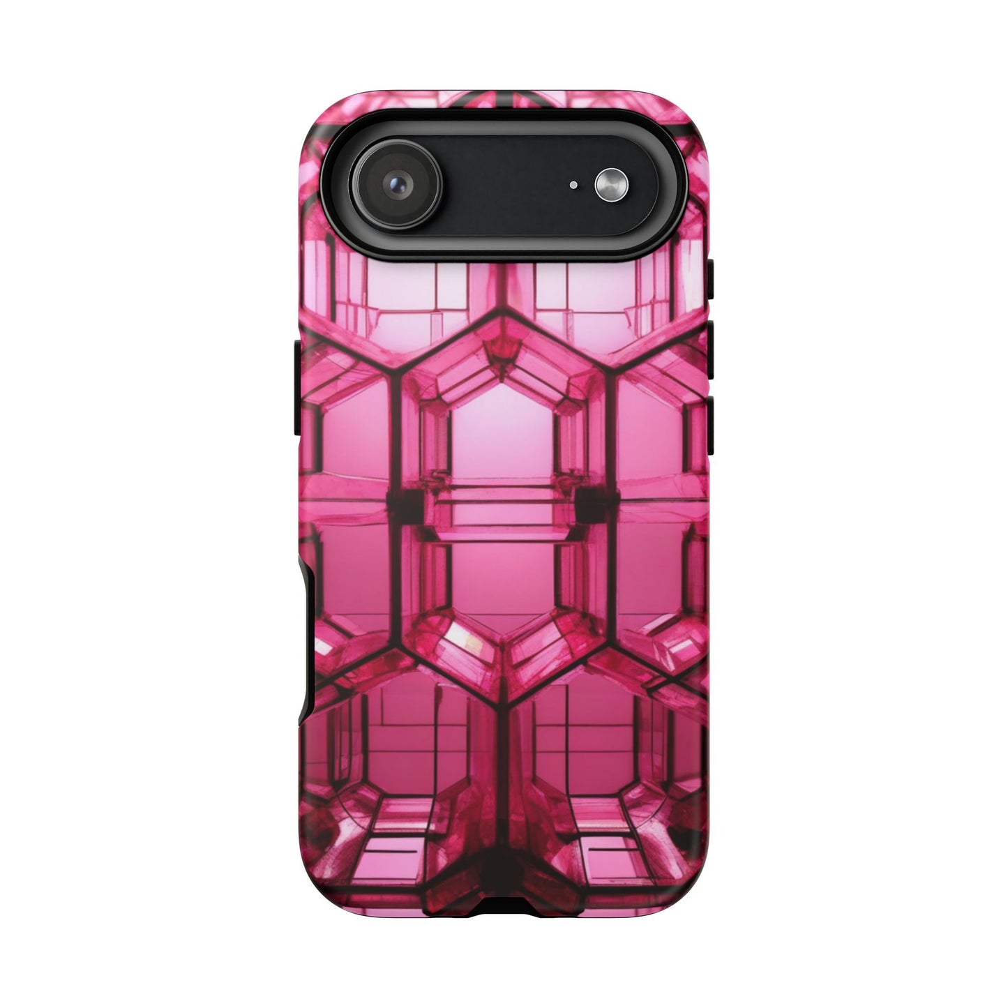 Stylish Pink Phone Case for iPhone 17/16/15/14, Gifts for Her