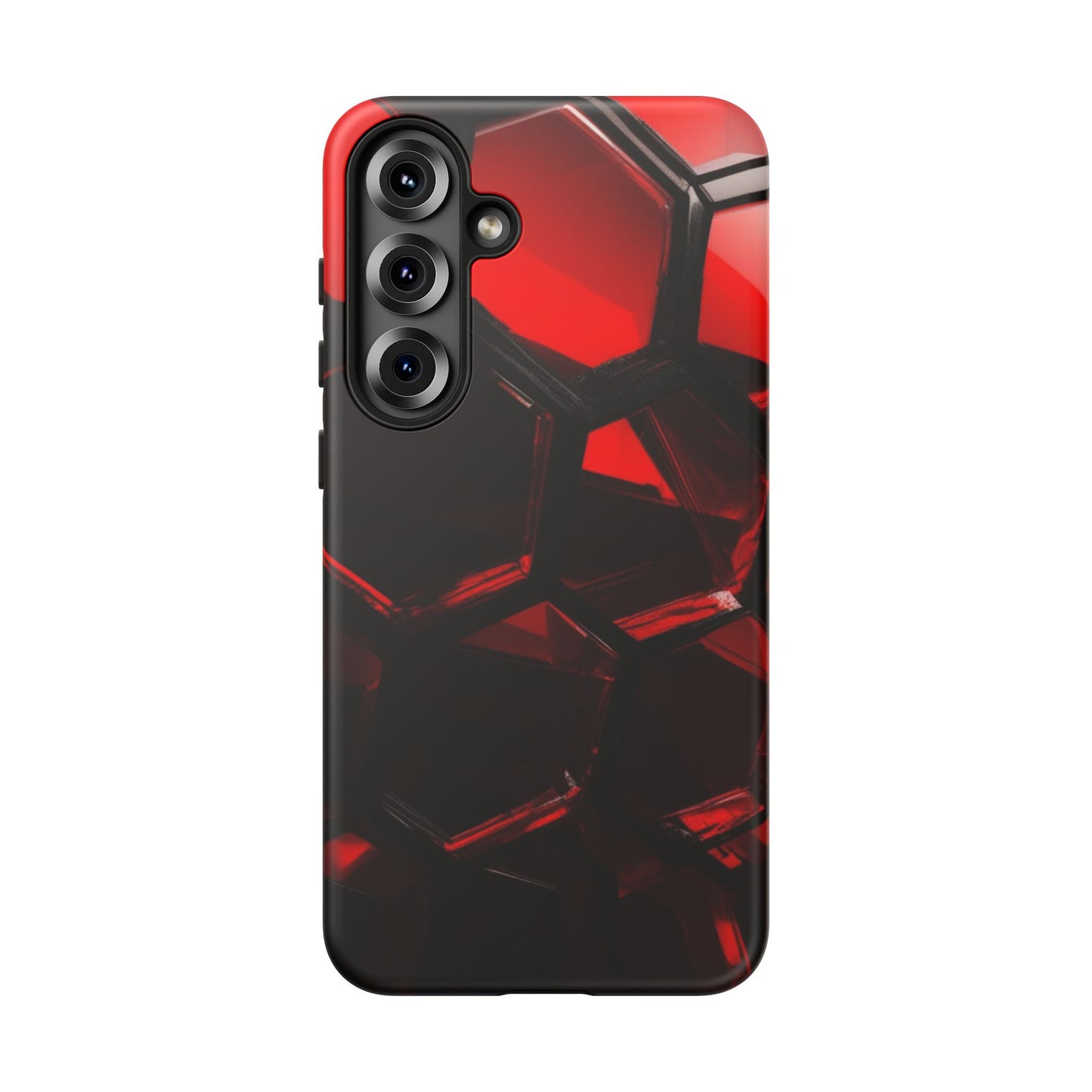 Tough Case Phone Case for Samsung Galaxy S25/S24 – Dual Layer, Matte/Glossy Finish, Wireless Charging Compatible