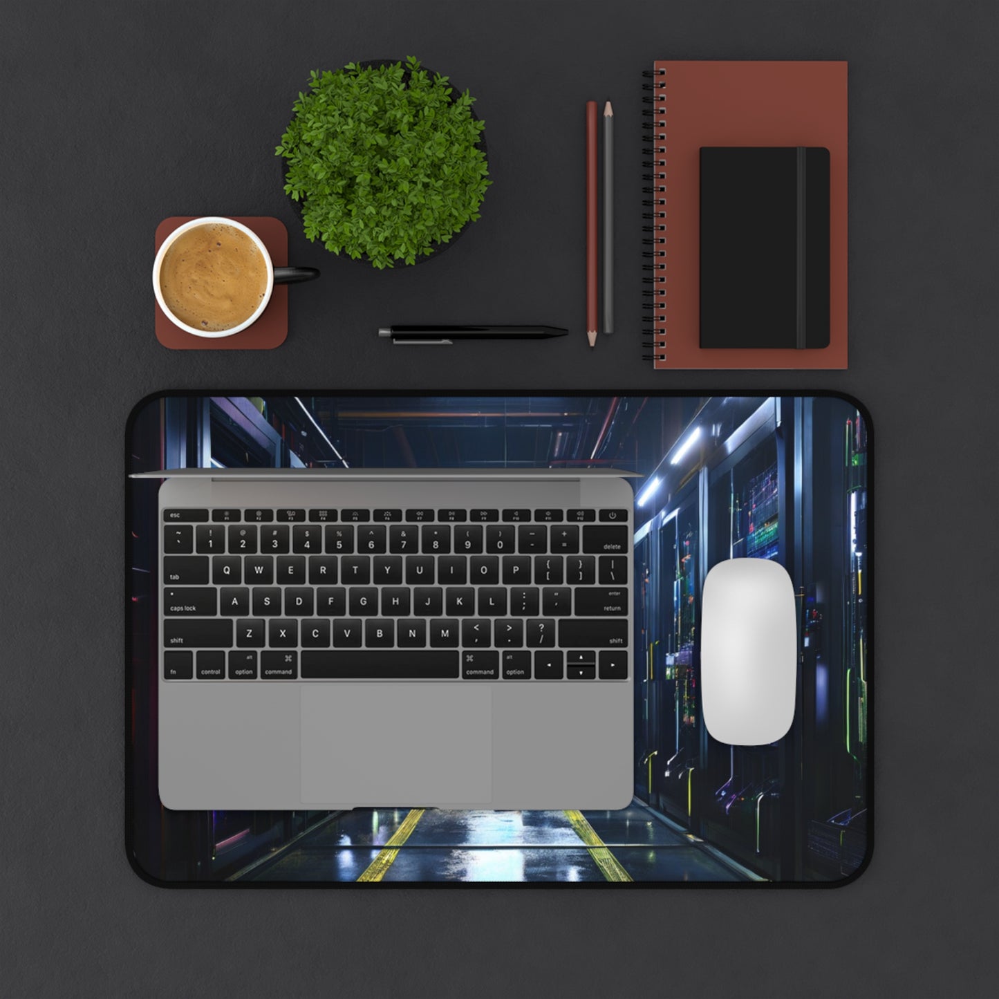 Large Gaming Mouse Pad – Premium Mouse Pad & Tech Accessory for Home & Office, Premium Desk Mat, Gaming Mouse Pad, Non-slip, Futuristic Tech Desk Mat - Perfect for Gamers and Office Spaces