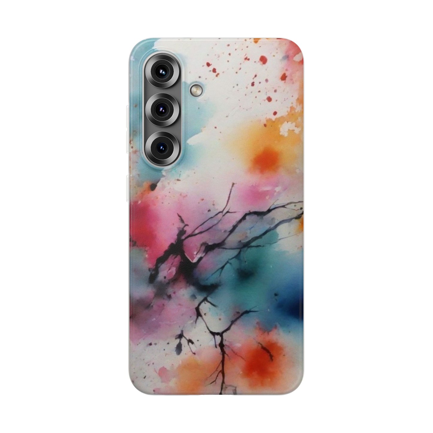 Flexi Clear TPU Case for iPhone 16/15 & Samsung Galaxy S25 – Slim, Lightweight, Wireless Charging Compatible